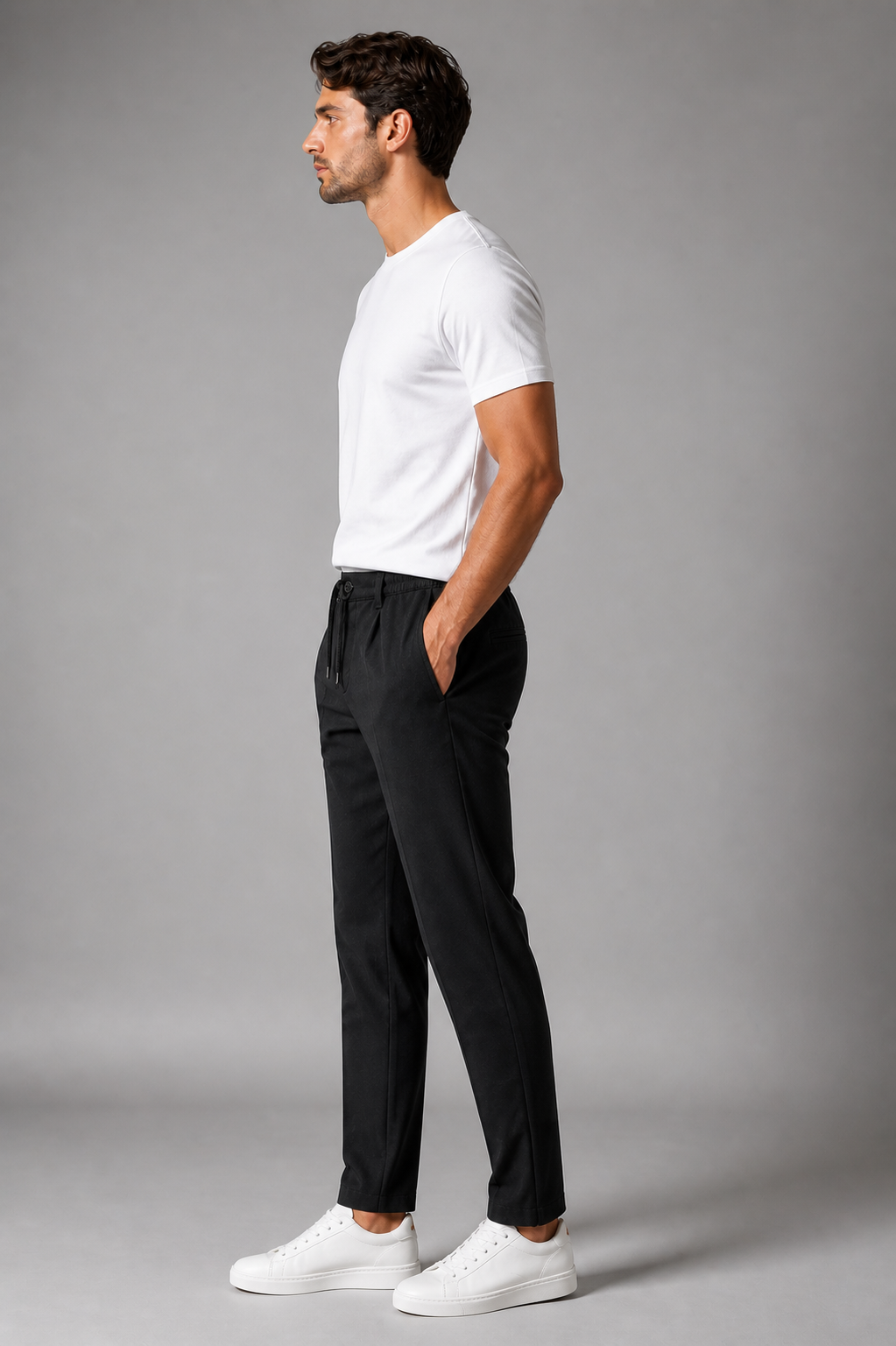 İçten İplik Detaylı jogger  Pantolon