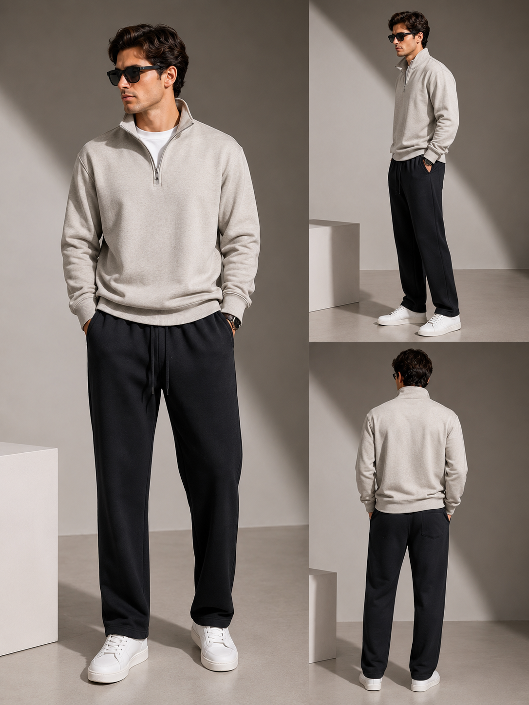Premium Basic Eşofman Altı – Beyaz
