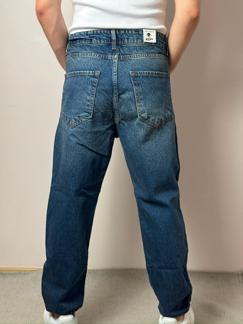 Lacivert Regular Kalıp Jean
