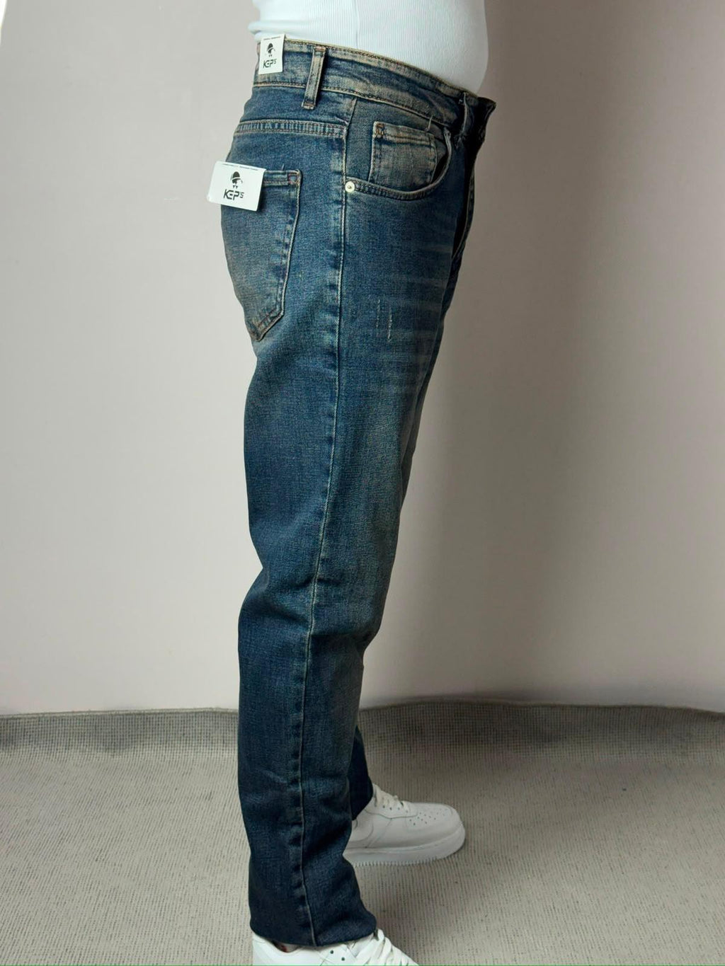 Lacivert Regular Fit Jean