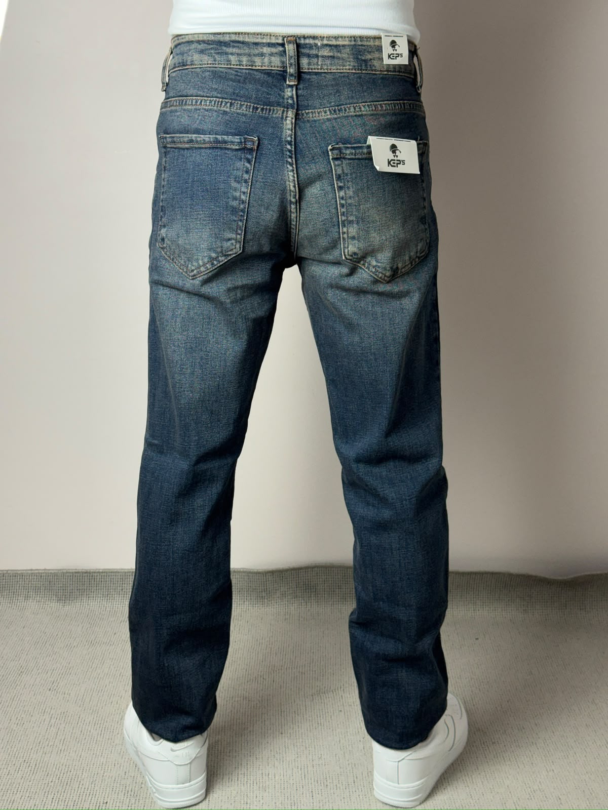 Lacivert Regular Fit Jean
