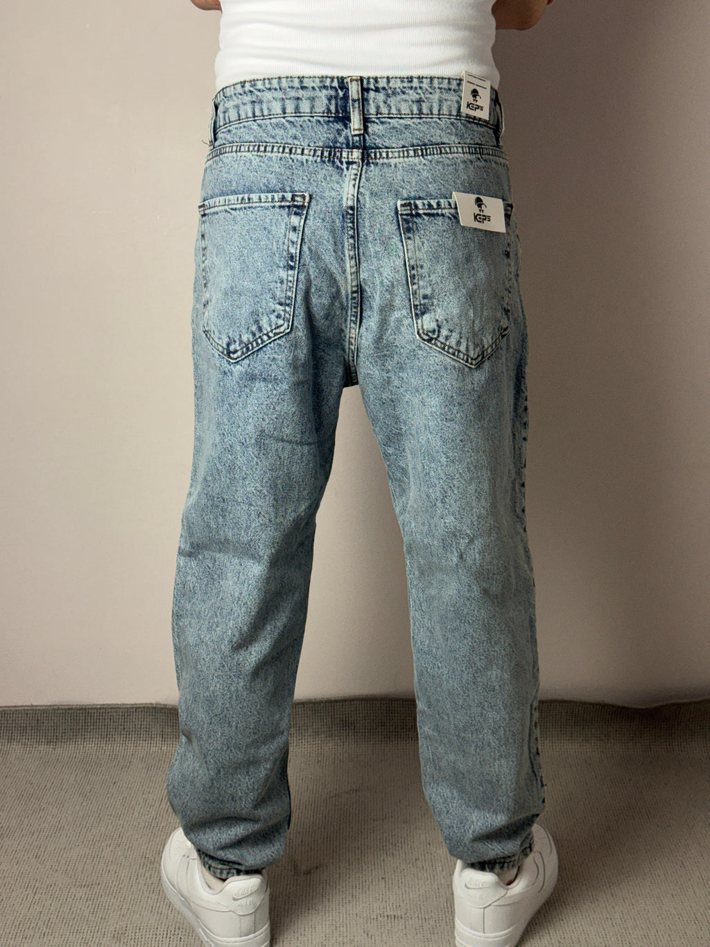 Buz Mavisi Boyfriend Fit Jean