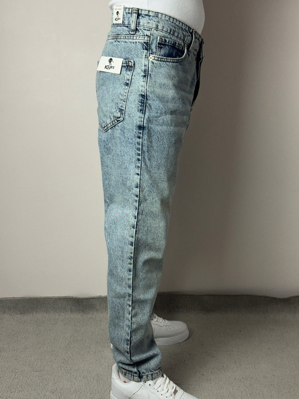 Buz Mavisi Boyfriend Fit Jean