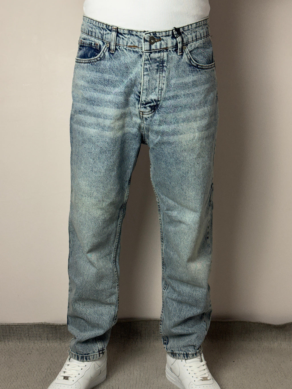Buz Mavisi Boyfriend Fit Jean