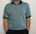 Erkek Çizgili Polo Yaka Tişört Premium Old Money Stil
