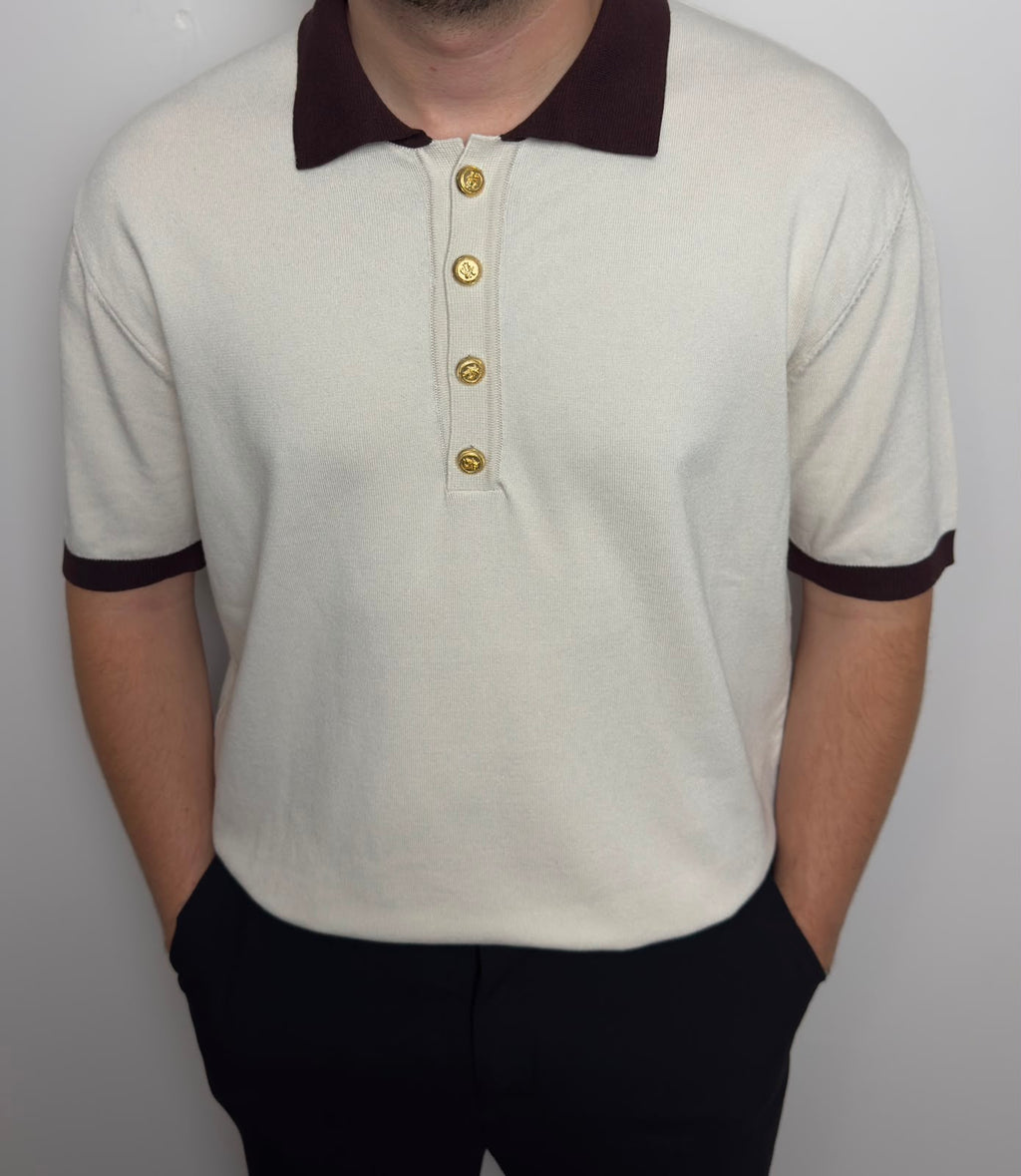 Erkek Polo Yaka Triko Premium Kumaş Old Money