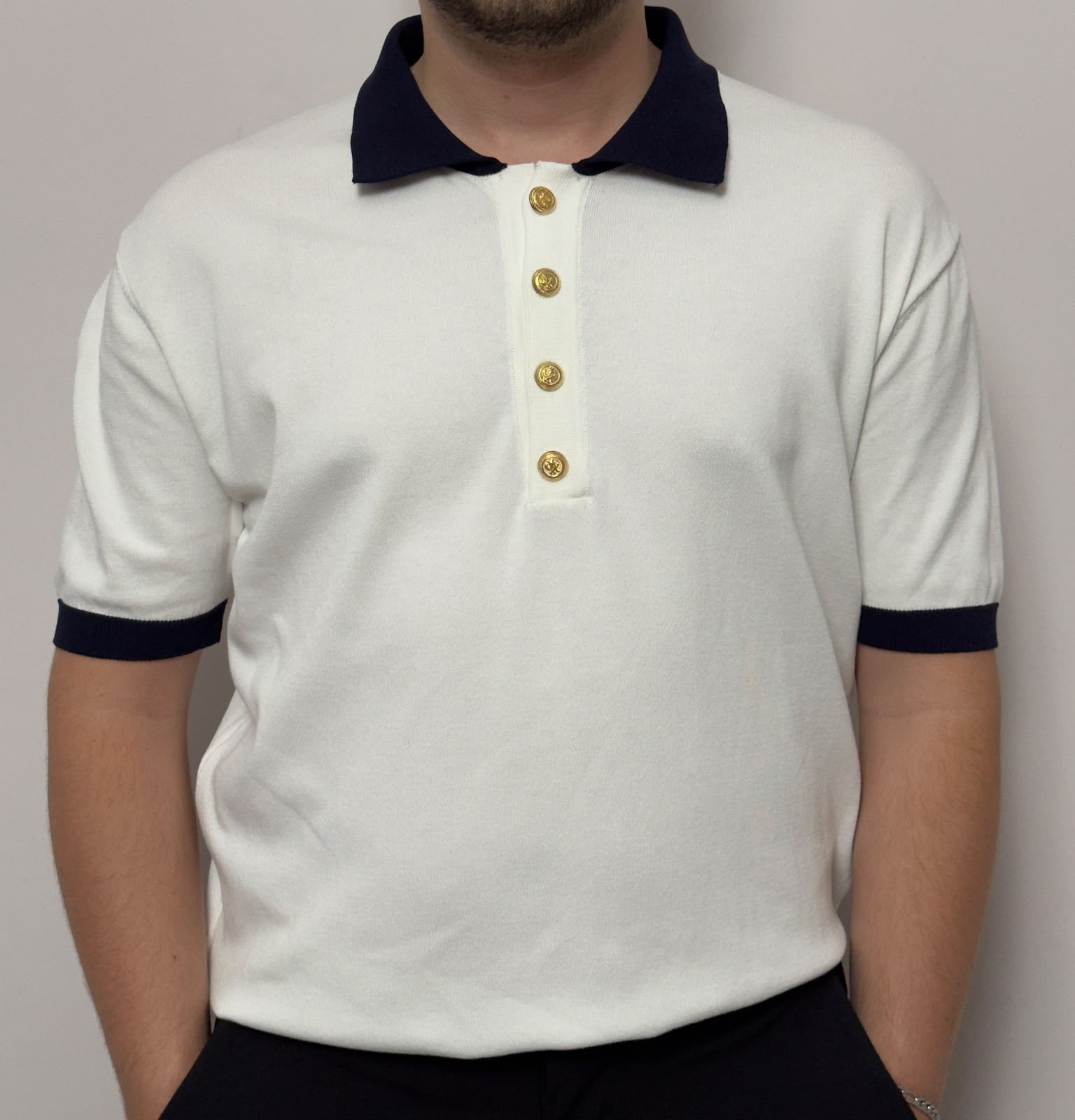 Erkek Polo Yaka Triko Premium Kumaş Old Money
